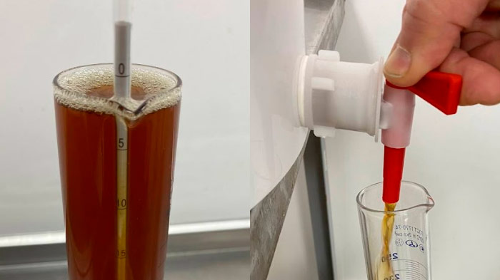 Проверка сусла на сахаристость